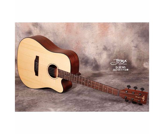 Акустическая гитара TYMA D-3C NS, изображение 8