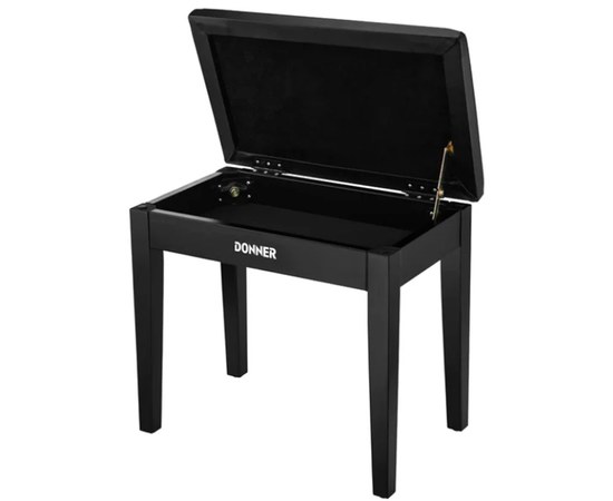 Банкетка Donner Black Wooden, изображение 2