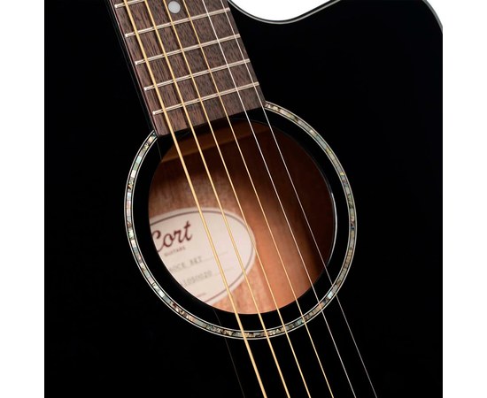 Электроакустическая гитара Cort L60CE BK, изображение 6