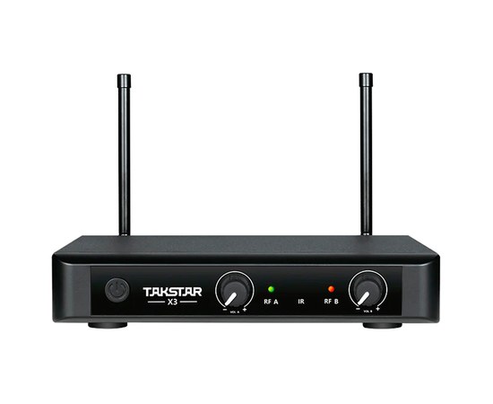 Радиосистема с двумя бодипаками Takstar X3PP UHF, изображение 3
