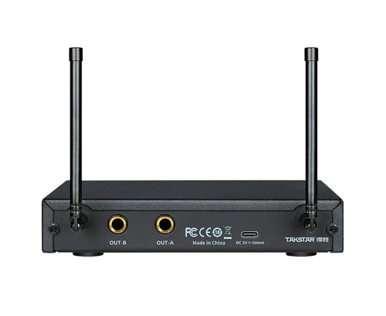 Радиосистема с двумя бодипаками Takstar X3PP UHF, изображение 4