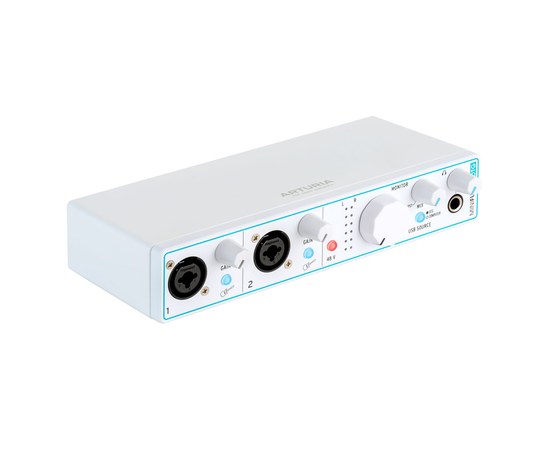 Аудиоинтерфейс Arturia MiniFuse 2 White OTG, изображение 3