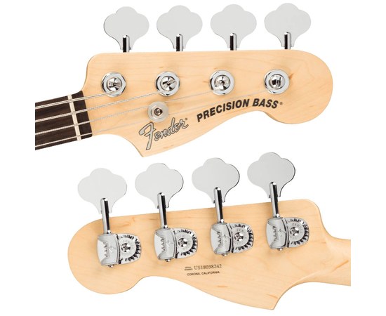 Бас-гитара Fender American Performer Precision Bass® Arctic White, изображение 4