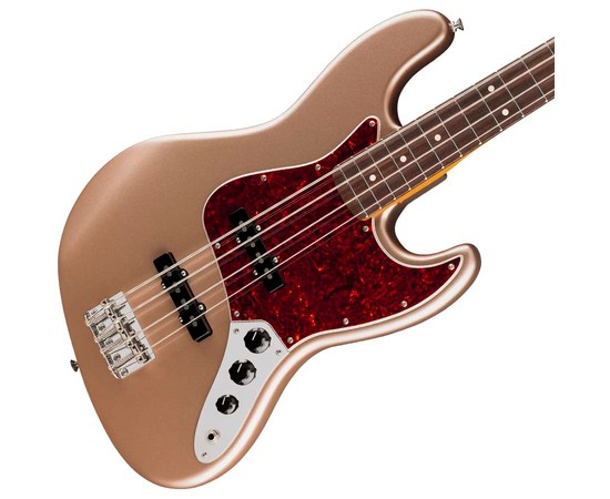 Бас-гитара Fender American Professional Classic Jazz Bass® Faded Firemist Gold, изображение 3