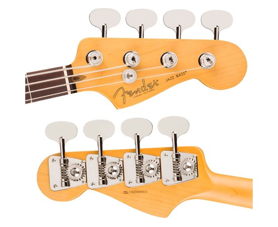 Бас-гитара Fender American Professional Classic Jazz Bass® Faded Firemist Gold, изображение 4
