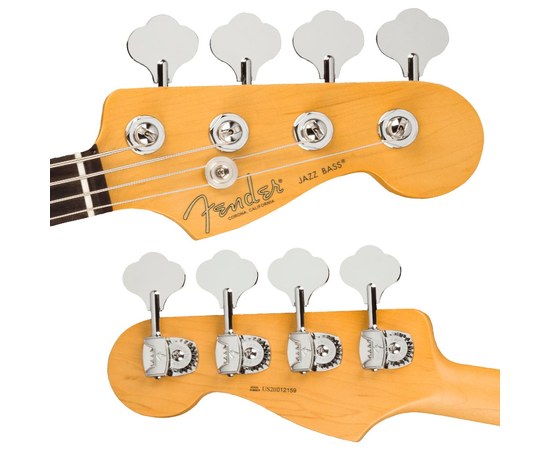 Бас-гитара Fender American Professional II Jazz Bass® Mercury, изображение 4
