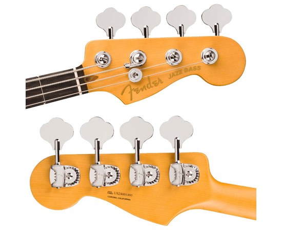 Бас-гитара Fender American Ultra II Jazz Bass® Texas Tea, изображение 5