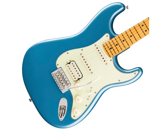 Электрогитара Fender American Professional Classic Stratocaster® HSS Faded Lake Placid Blue, изображение 3