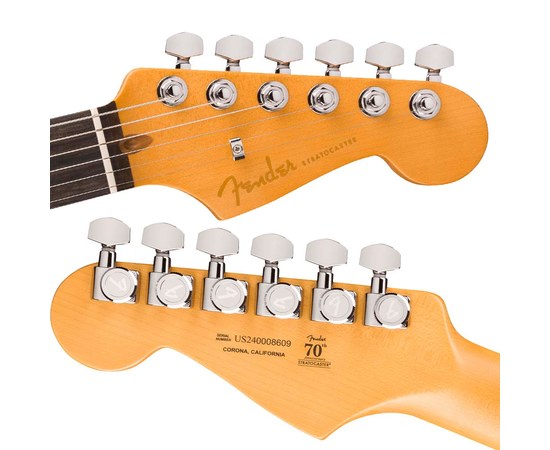 Электрогитара Fender American Ultra II Stratocaster® HSS Texas Tea, изображение 4