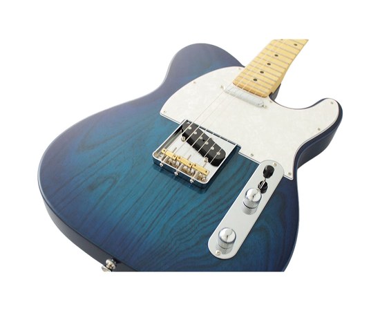 Электрогитара FGN Neo Classic NTE100MAH See-Thru Blue Burst, изображение 3