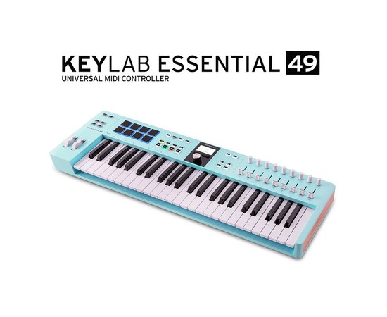 MIDI-контроллер Arturia KeyLAB Essential 49 mk3 Aquamarine, изображение 4
