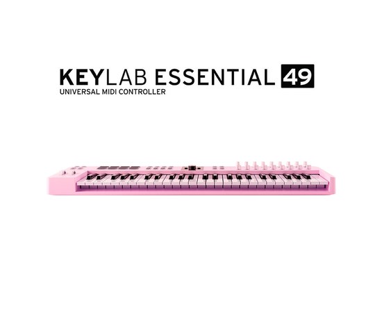 MIDI-контроллер Arturia KeyLAB Essential 49 mk3 Rose Quartz, изображение 4