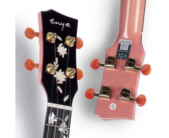 Трансакустическая укулеле тенор Enya EUT-E6/PK, изображение 9