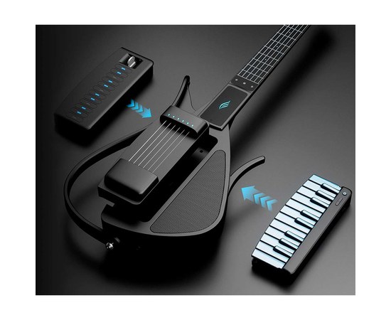 Цифровая гибридная гитара Enya Cyber G/BK(S), изображение 10