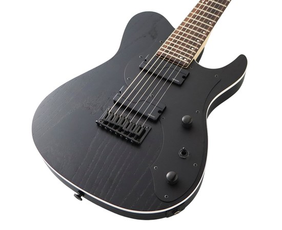 7-струнная электрогитара FGN JIL73-ASH-DE-R Open Pore Black, изображение 3