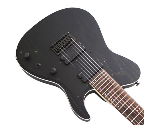 7-струнная электрогитара FGN JIL73-ASH-DE-R Open Pore Black, изображение 4