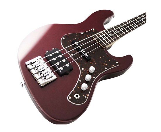 Бас-гитара FGN J-Standard Mighty Jazz JMJ2-AL-R Azuki Metallic, изображение 3