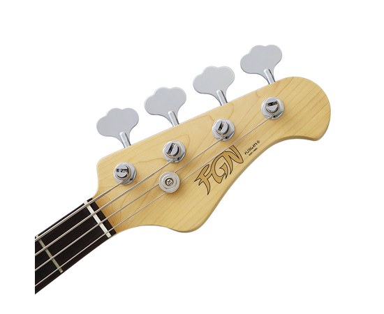 Бас-гитара FGN J-Standard Mighty Jazz JMJ2-AL-R Black, изображение 5