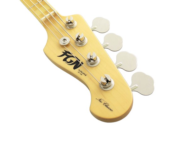 Бас-гитара FGN Neo Classic NJB100MBAH See-Thru Blue Burst, изображение 4