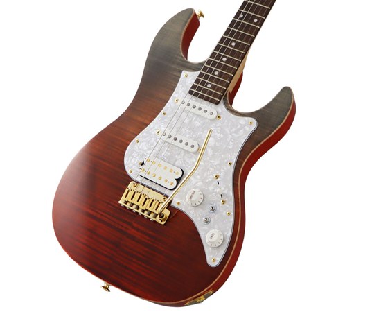 Электрогитара FGN Expert Odyssey EOS2-FM-R Ripe Kaki Gradation, изображение 2