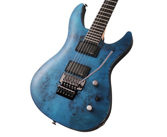 Электрогитара FGN JMY3-EW1-DL-E Arctic Blue Flat, изображение 3