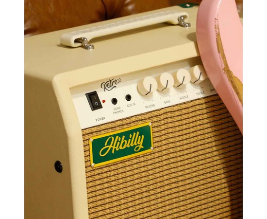 Комбоусилитель для электрогитары Hibilly Retro 30R Cream, изображение 3