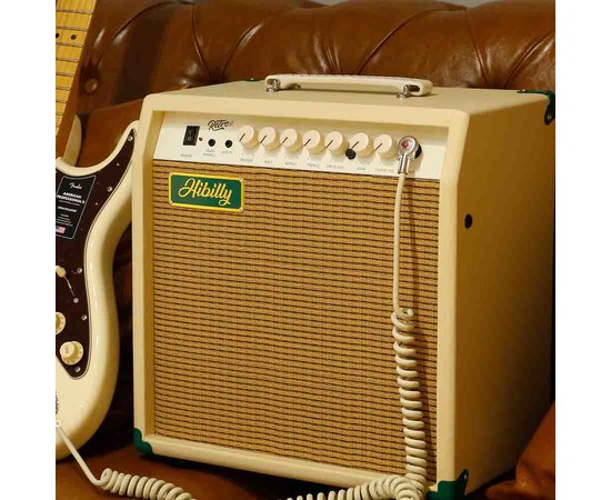Комбоусилитель для электрогитары Hibilly Retro 30R Cream, изображение 4