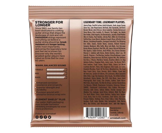Струны для акустической гитары Ernie Ball P02080 10-50, изображение 2