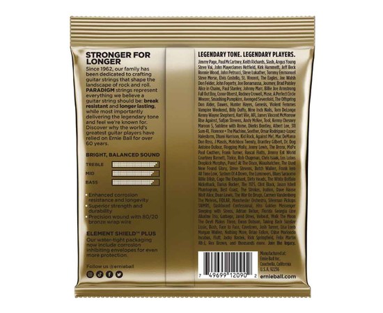 Струны для акустической гитары Ernie Ball P02090 10-50, изображение 2