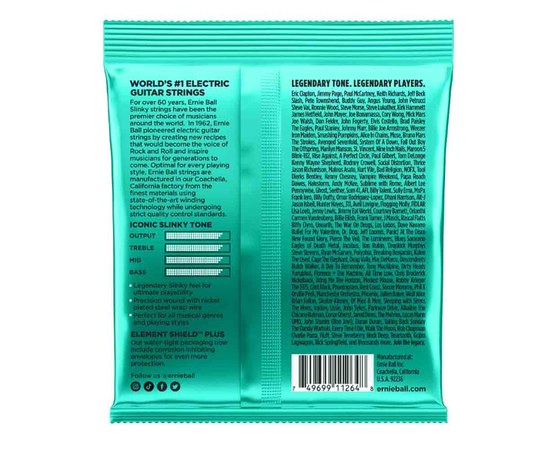 Струны для электрогитары Ernie Ball P02626 12-56, изображение 2