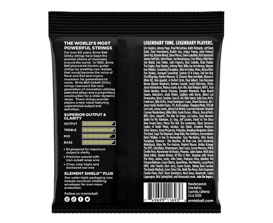 Струны для электрогитары Ernie Ball P02714 12-62, изображение 2