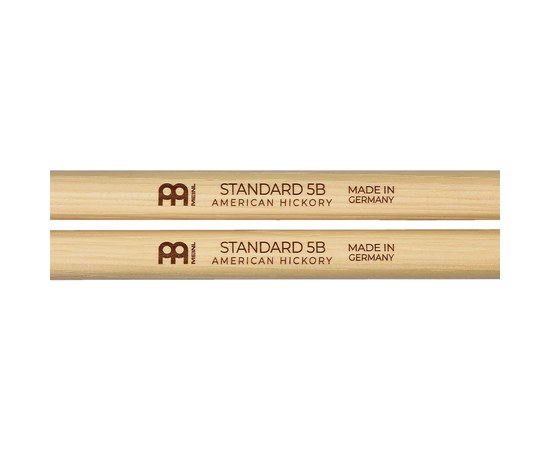 Барабанные палочки MEINL Standard 5B American Hickory SB102, изображение 3