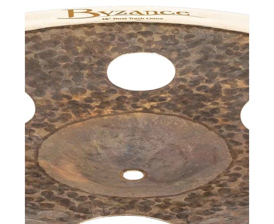 Тарелка трэш-чайна MEINL Byzance Dual 18" B18DUTRCH, изображение 4