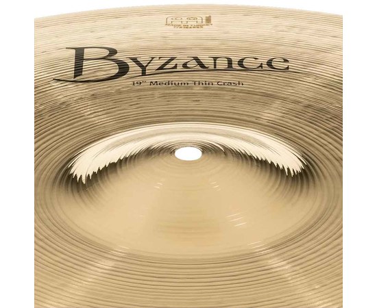 Тарелка крэш MEINL Byzance Brilliant 19" B19MTC-B, изображение 4