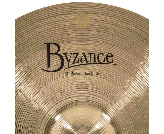 Тарелка крэш MEINL Byzance Brilliant 19" B19MTC-B, изображение 6