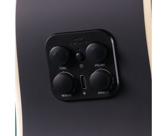Трансакустическая гитара Kepma A1CEPro-K10P-BKM Black Matt, изображение 3