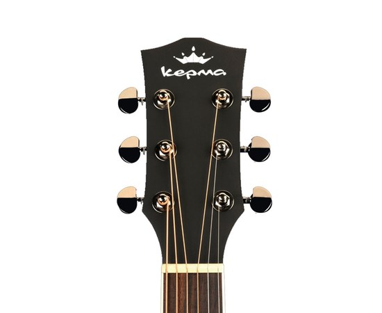 Трансакустическая гитара Kepma D1CEPro-K10P-BKM Black Matt, изображение 4