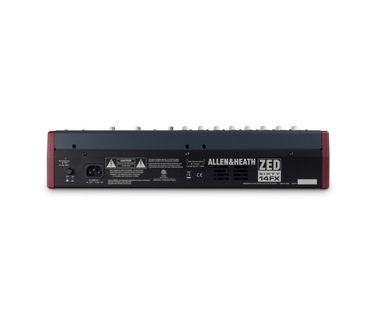 Аналоговый микшерный пульт Allen&Heat ZED60 14FX, изображение 6