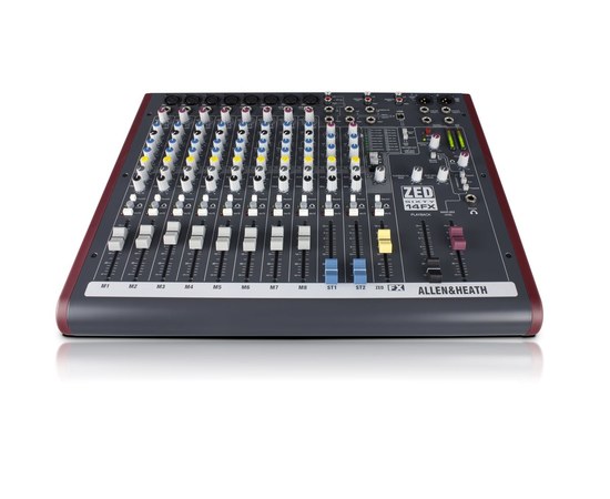 Аналоговый микшерный пульт Allen&Heat ZED60 14FX, изображение 5