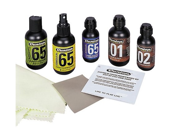 Набор для ухода за гитарой Dunlop System 65 Guitar Maintenance Kit, изображение 2