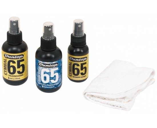 Средство для ухода за барабанами Dunlop Cymbal and Drum Care Kit 6400, изображение 2