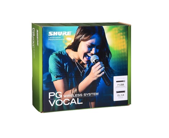 Вокальная радиосистема Shure BLX24E/PG58-K3E, изображение 2