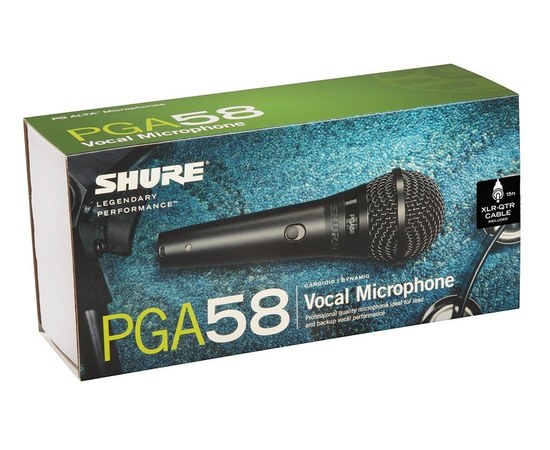 Вокальный микрофон Shure PGA58-XLR, изображение 2