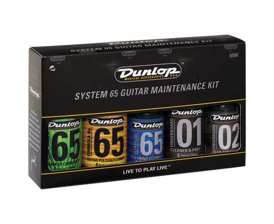 Набор для ухода за гитарой Dunlop System 65 Guitar Maintenance Kit