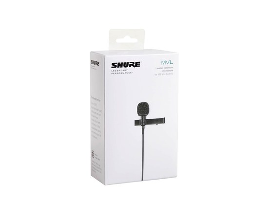 Петличный микрофон для смартфона или планшета Shure MOTIV MVL/A, изображение 3