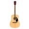 Акустическая гитара Fender Dreadnought Acoustic Walnut Fingerboard Natural FA-125