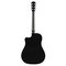 Электроакустическая гитара Fender CD-60SCE Dreadnought Walnut Fingerboard Black, изображение 2
