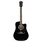 Электроакустическая гитара Fender FA-125CE Dreadnought Walnut Fingerboard Black