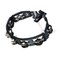 Тамбурин LP LP160 Cyclops Steel Jingles Tambourine Black